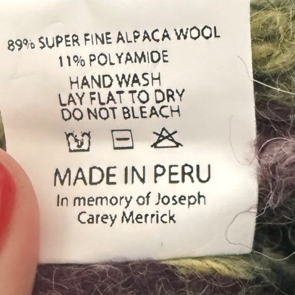 Brain Dead Peruvian Knit Stripe Sweater - Picture 3 of 3